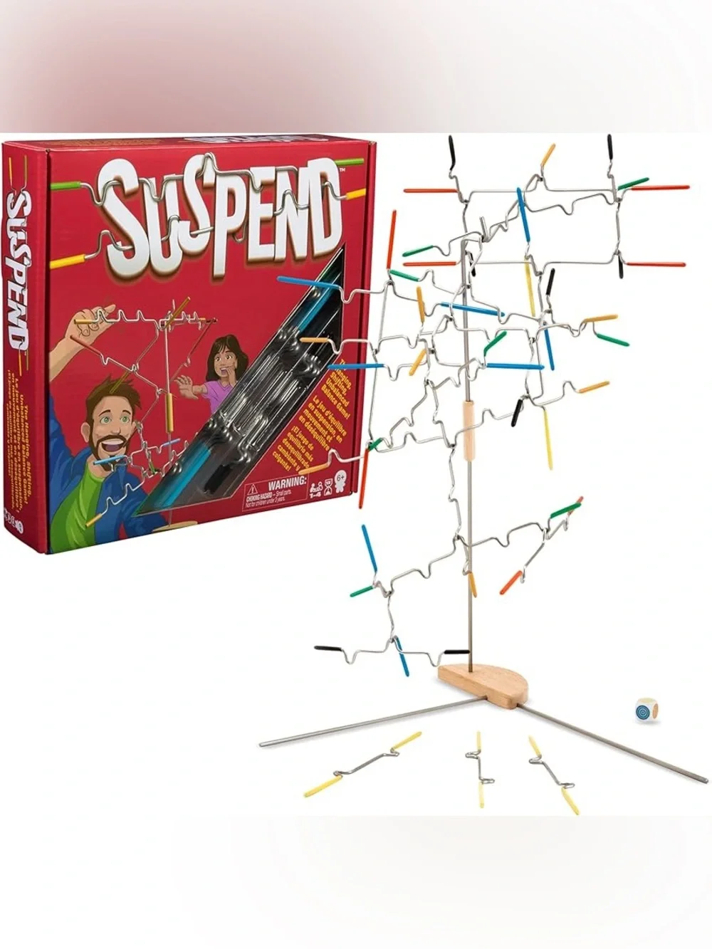 Brand New Spin Master Game; Family Game of Tricky Hangs & Steady Hands, 6+, NWT